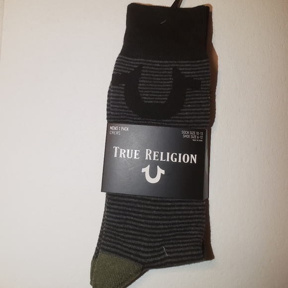 NWT Men's True Religion Socks - Picture 1 of 1